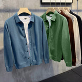 Knitwear Men's Sweater Coat Thin - WOMONA.COM