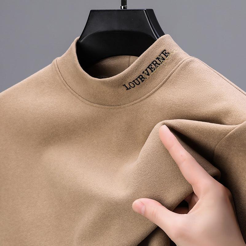 Long Sleeves Double-sided Dralon Bottoming Shirt - WOMONA.COM
