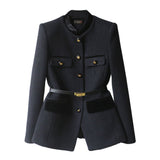 Mid-length Waist Slimming Overcoat - WOMONA.COM