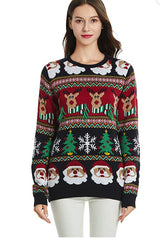 Winter Loose Women's Christmas Sweaters - WOMONA.COM