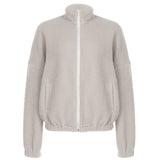 Idle Style Polar Fleece Jacket Cardigan Women - WOMONA.COM