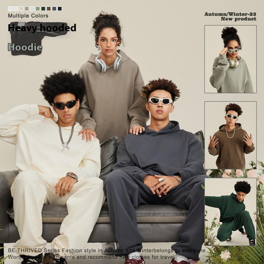 American-style Heavy Sweater Suit Men - WOMONA.COM