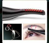 Electric Eyelash Curler Brush Double-Sided Heated Eyelash Curler For Ladies Makeup Tools - WOMONA.COM