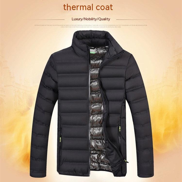 Warm And Handsome Cotton-padded Jacket - WOMONA.COM