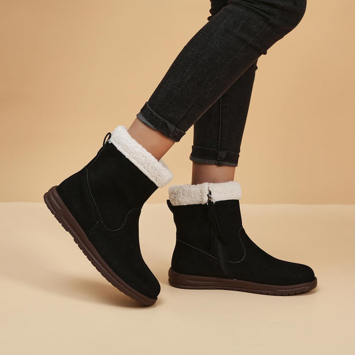 Winter Snow Boots New Fashion Lamb - WOMONA.COM