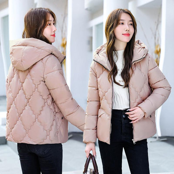 Cotton Coat Rhombus Thickened Cotton Coat