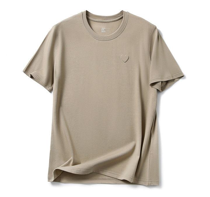 Love Embossed T-shirt For Men And Women - WOMONA.COM