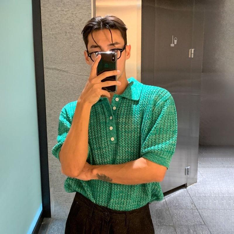 Men's Summer Loose Design Short Sleeve - WOMONA.COM
