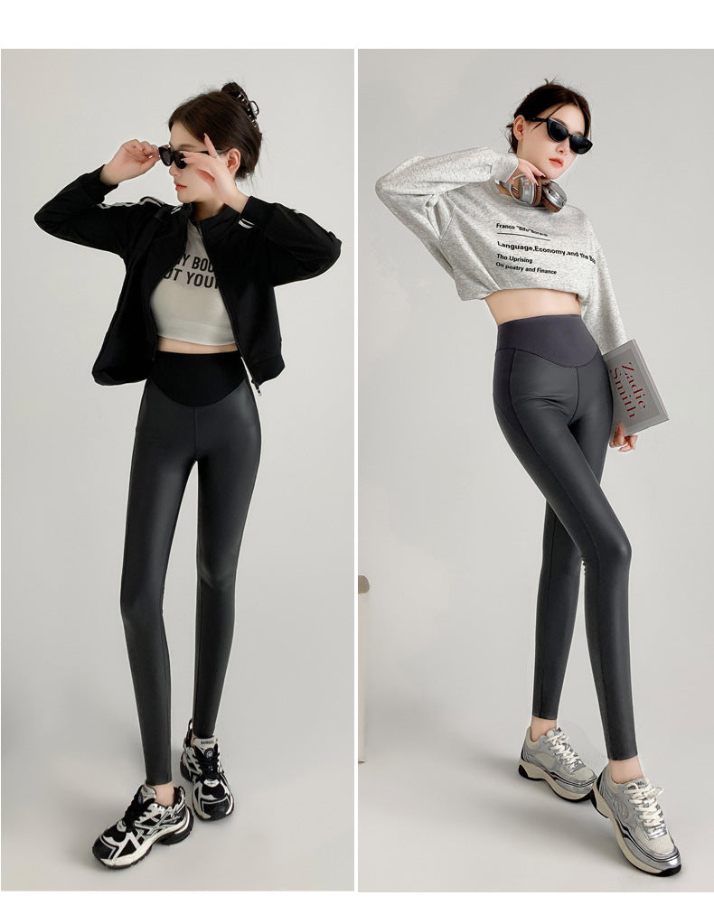 Autumn And Winter High Waist Tight Leggings For Women - WOMONA.COM