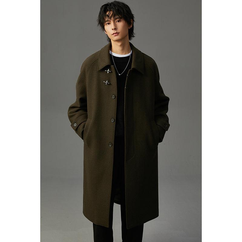 Winter Double-sided Woolen Coat Men - WOMONA.COM