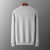 Polo Shirt Men's Casual Wool Sweater