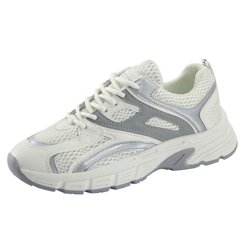 Zapatillas deportivas informales de malla transpirables para mujer para otoño