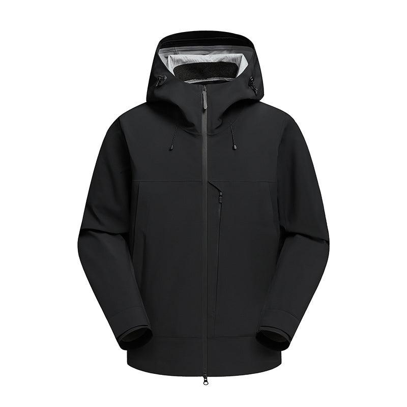 Soft Shell Joint Full Pressure Glue Rainwater Proof Shell Jacket - WOMONA.COM