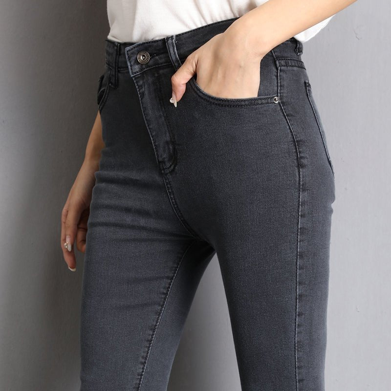 100 Kg Plus Size Jeans Female - WOMONA.COM