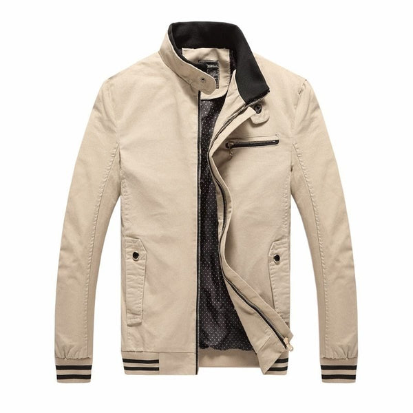 100% Pure Cotton Brand-Clothing Jackets Male Coats - WOMONA.COM