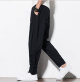 100 pure Linen pants linen hemp Linen pants - WOMONA.COM