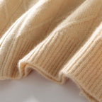 100 Pure Wool Men's Clothing Plus Size Collar Cardigan Zipper - WOMONA.COM