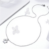 Footprint necklace - WOMONA.COM