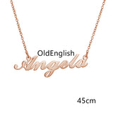 Necklace Alloy Pendant Font Fascinating Pendant - WOMONA.COM