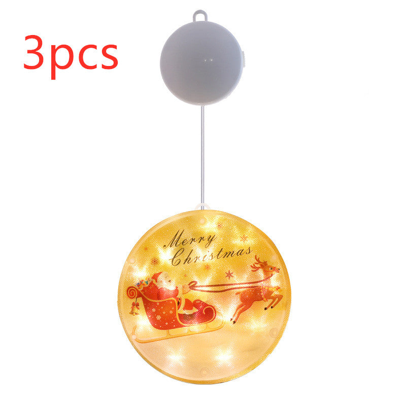 Christmas decoration hanging lights - WOMONA.COM