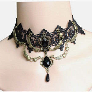 Lace all-match necklace - WOMONA.COM