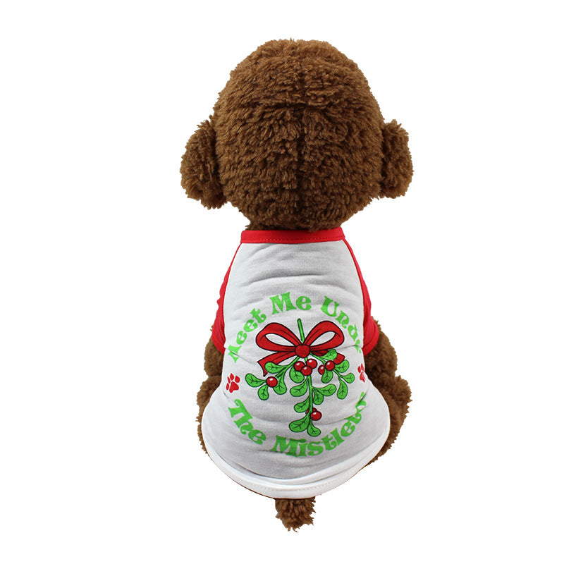 Dog Christmas vest - WOMONA.COM