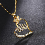 Religious Irish necklace Muslim God Allah necklace - WOMONA.COM