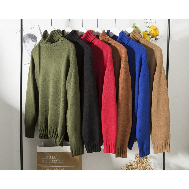 Autumn and winter turtleneck sweaters - WOMONA.COM