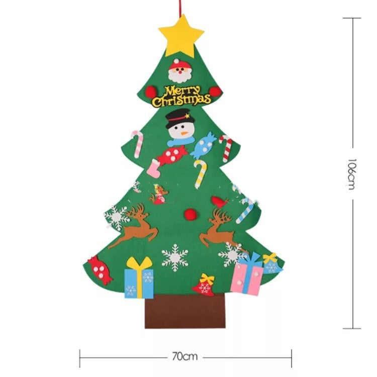 Felt cloth to decorate the Christmas tree - WOMONA.COM