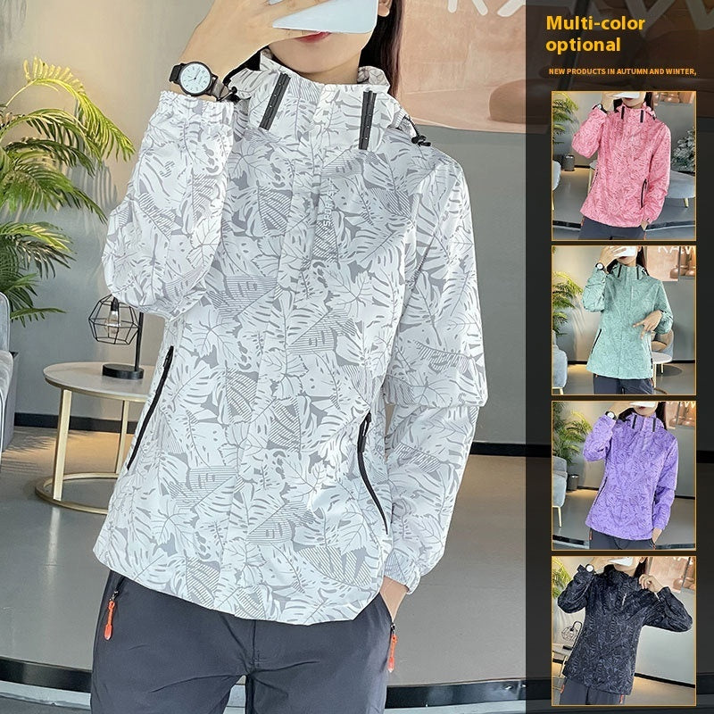 Shell Jacket Windproof And Waterproof For Women - WOMONA.COM