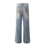 Fashion Dirty Make Old Ripped Jeans For Men - WOMONA.COM