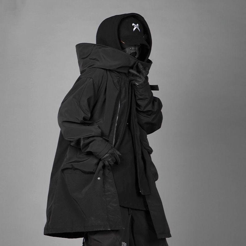 Men's And Women's Loose Casual Mid-length Jacket - WOMONA.COM
