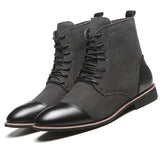 Botas Martin de lona nuevas de talla grande para hombre