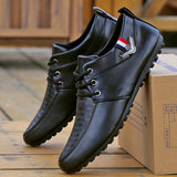 Men's Breathable Soft Sole Casual Doudou Shoes - WOMONA.COM