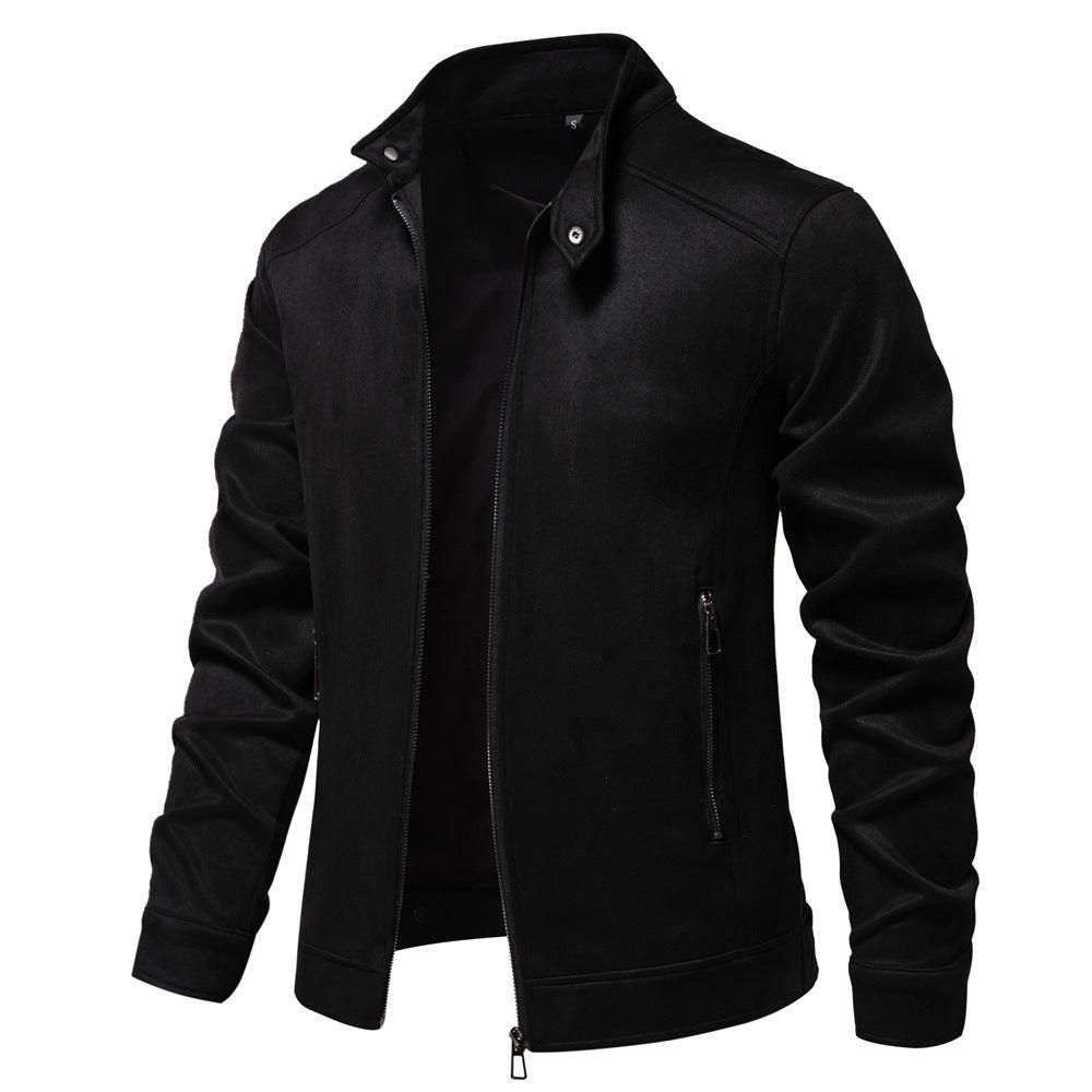 Men's Jacket Suede Workwear Men's Jacket - WOMONA.COM