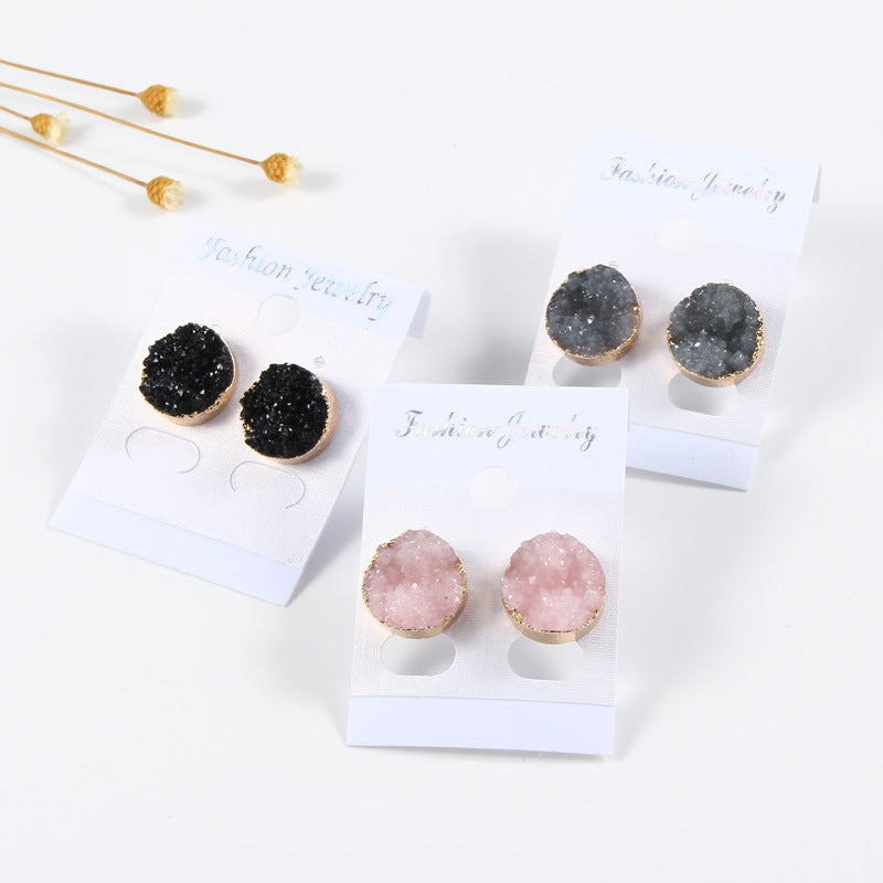 Personalized simple earrings - WOMONA.COM