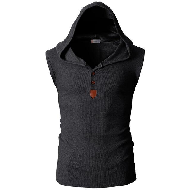 Eminem Sleeveless Hoodies For Men - WOMONA.COM