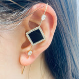 Zircon Piercing Premium Earrings - WOMONA.COM