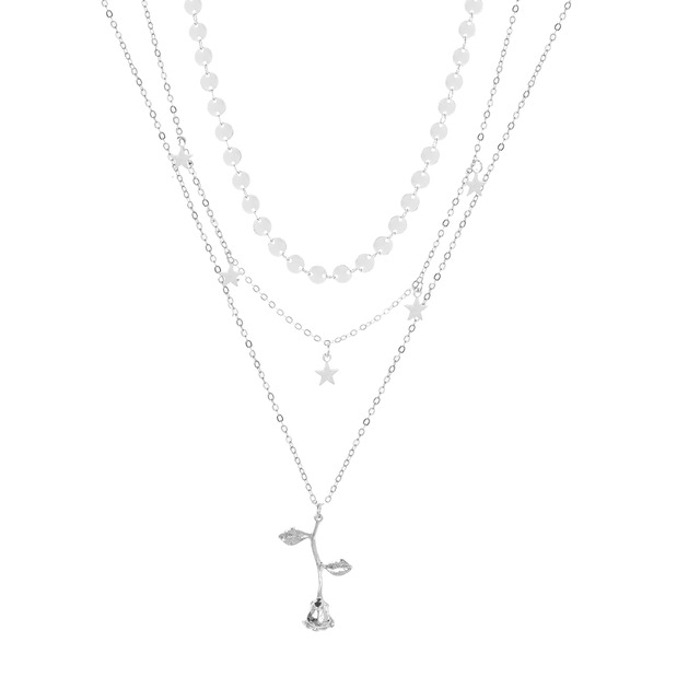 Rose necklace - WOMONA.COM