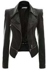 Motorcycle leather jacket - WOMONA.COM