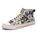 Graffiti casual sneakers - WOMONA.COM