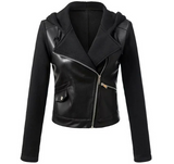 Leather coats Motorcycle Jacket - WOMONA.COM