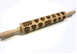 Rolling Pin Christmas Embossing - WOMONA.COM