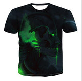 Mens Skull T shirts 3D t- shirts - WOMONA.COM