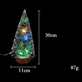 Christmas Decorations LED Lights Mini Christmas Tree - WOMONA.COM