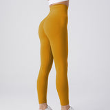 Seamless Leggings Yoga Pants Tummy Control Workout Running Yoga - WOMONA.COM