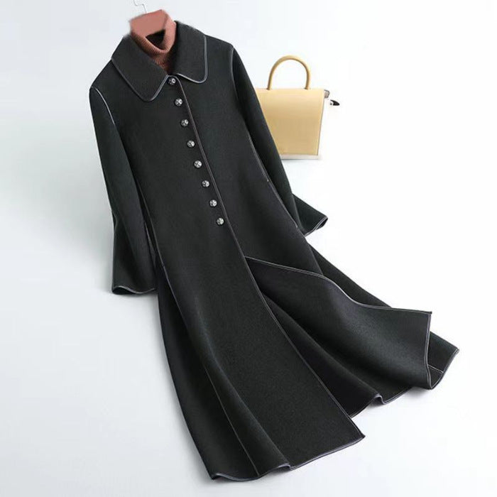 Women's Fashion Long Below The Knee Coat