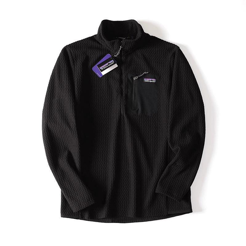 Men's Half-Zip Long Sleeve Pullover Jacket