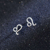 12 constellation simple wishing earrings - WOMONA.COM