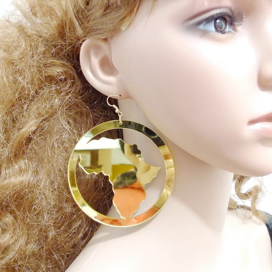 exaggerated earrings - WOMONA.COM